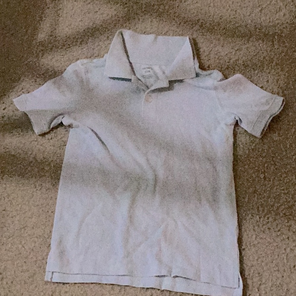 Classic White Kids Polo Shirt